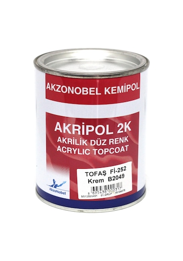Akzonobel Akripol 2k Düz Renk-krem - Fı252- 1 Lt.