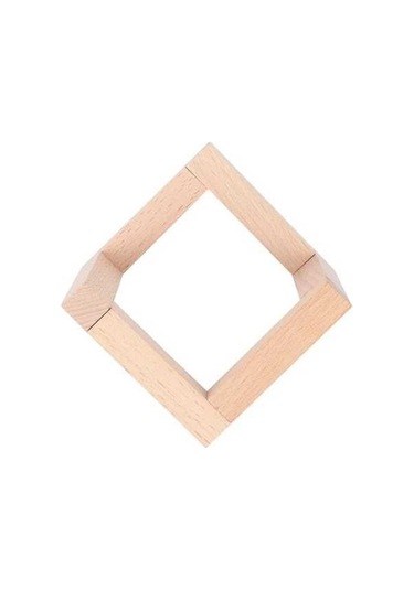 Fortunelane Sandalwood Ay Düşüm Ayna Sığası - Büyük Boy, Dayanıklı & Sağlam Ahşap Altı, 13cm Dikeyden Büyüğe Uygun, Çevre Dostu &