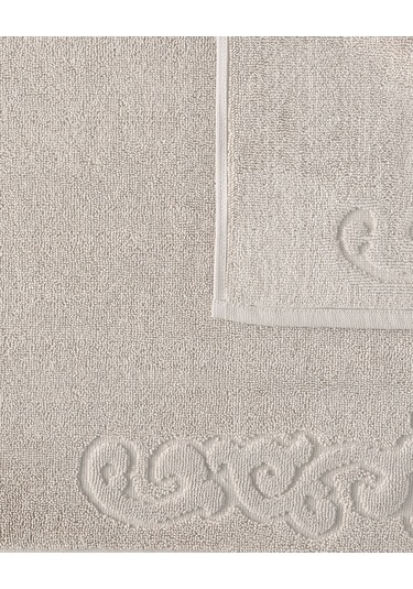Orlena %100 Pamuk Ayak Havlusu - Vizon - 50x70 Cm Toprak