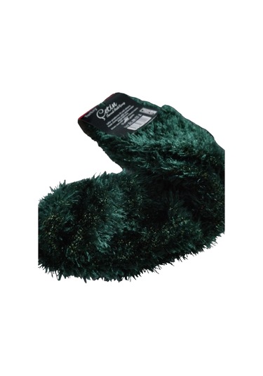 Çeyizlik Termal Patik Çorap Koyu Yeşil