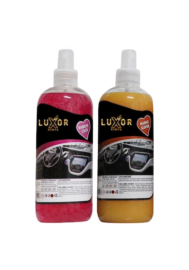 Luxor Kimya Mango Kavun + Vanilya Çilek Oto Parfümü 2 x 400 ML