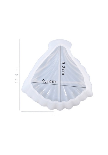 İstiridye Kase Epoksi Ve Beton Silikon Kalıp - Kod: 1004c