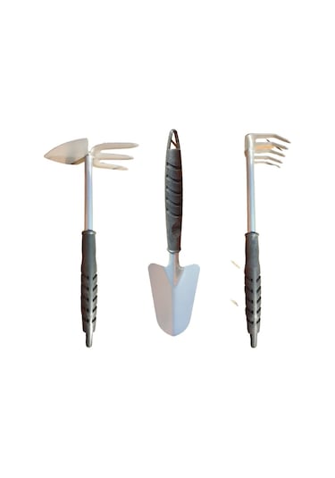 Lerato 3'lü Tırmık - Çapa - Kürek Hobi Bahçe - Bitki Seti