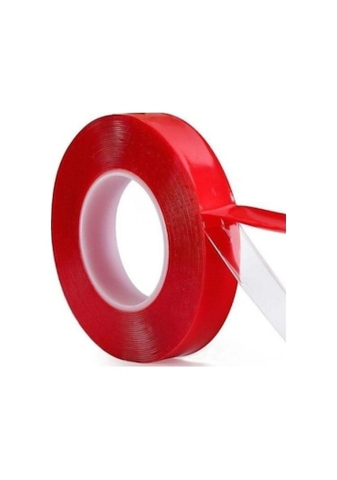 Silikonlu Çift Taraflı Montaj Bandı 10mm X 5mt