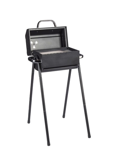 Igrıll Barbekü Cube 402 Mm Kömürlü Mangal Siyah