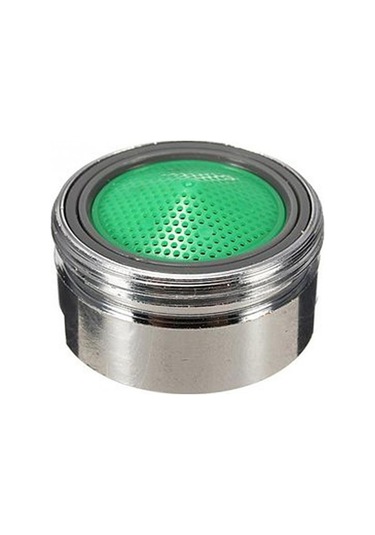 Su Tasarrufu Havalandırıcı Bakır Banyo Musluk Bacalı Musluk Memesi Yeşil