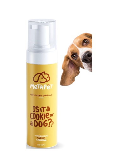 Metapet Kuru Köpük Köpek Şampuanı Hipoalerjenik Hassas Ciltler İçin 200 ML