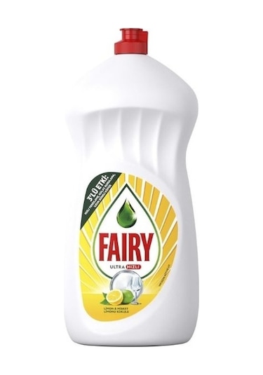 Fairy Limon Kokulu Elde Yıkama Sıvı Bulaşık Deterjanı 1500 ML