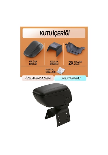 Opel Meriva Kol Dayama - Deri Kolçak