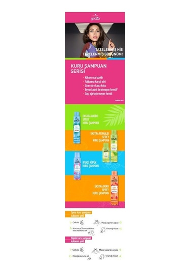 Schwarzkopf Got2b Fresh It Up İpeksi Köpük Kuru Şampuan 150 ML