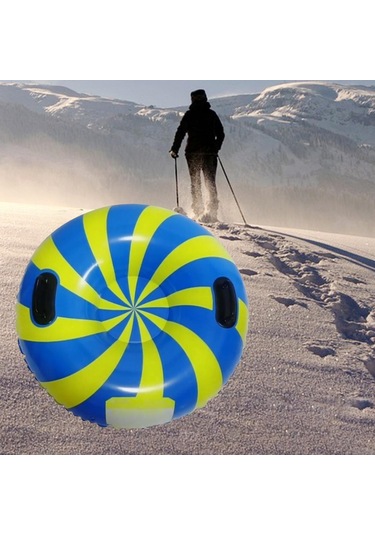 Homyl Güçlendirilmiş Saplı Dayanıklı Pvc Kızak Ile 95cm 95cm Çok Renkli