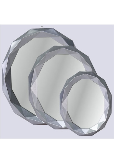 Sortie 3'Lü Ayna Gümüş(553197130) Gümüş