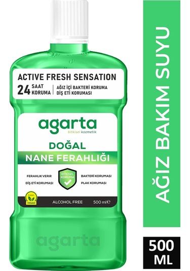 Ağız Bakım Suyu Ferah Nefes Alkolsüz 500 Ml