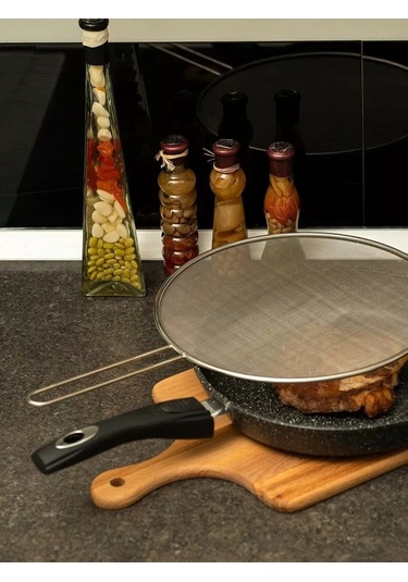 Hometopic Anti-sıçrama Kapak Yağ Önleyici 25 Cm 303364031 Diğer