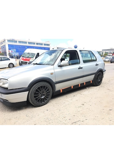 Vw Golf 3 Marşpiyel Takımı - Plastik - Parlak Siyah