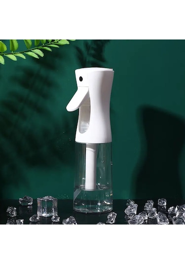 Teltree Yüz Nemlendirme İçin Ultra İnce Sisli 200ml Pet Sprey Şişesi, Isıya Dayanıklı, Siyah/beyaz/şeffaf Renk Seçenekleri Beyaz