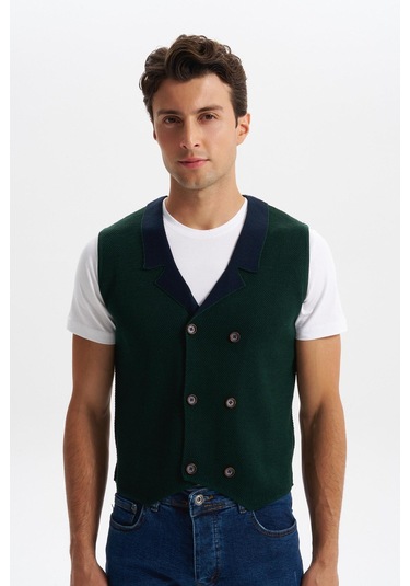 Arma Erkek Slim Fit Örme Likralı Pike Yelek Kısa Kollu, %90 Akrilik %10 Wool K0yyo0857 Yeşil Arma Erkek Slim Fit Örme Likralı Pike Yelek Kısa Kollu, %90 Akrilik %10 Wool K0yyo0857 Yeşil