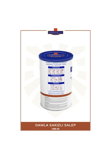 Salep | Damla Sakızlı | 1000 gr -
