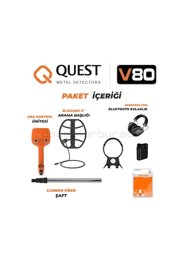 Quest V80 Dedektör