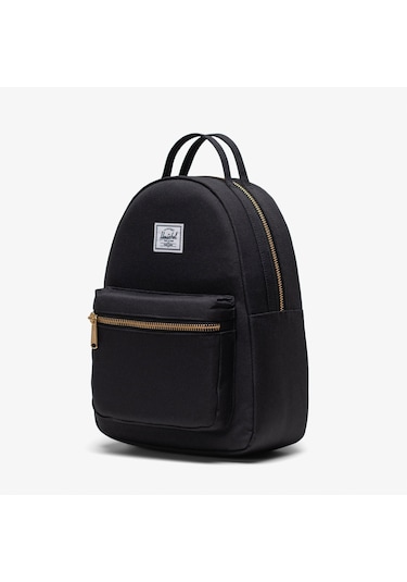 Herschel Nova Mini Unisex Siyah Sırt Çantası Düz 11395 Siyah