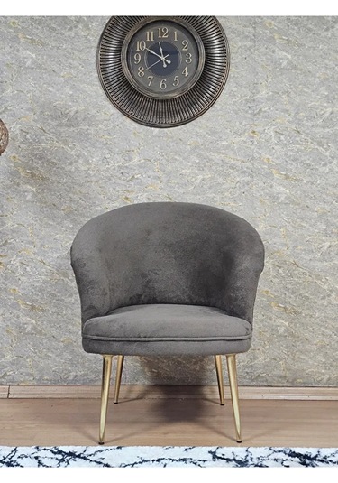 Tekli Teddy Gold Kaplama Sivriltme Ayak Çay Seti Koltuk Tekli Ber Çok Renkli