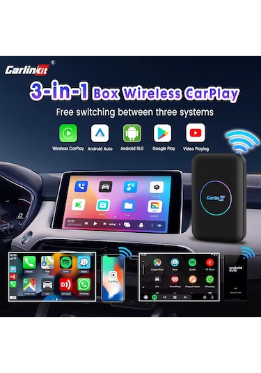 Tbox Lite S Carplay 4gb+32gb Android Auto Youtube Video Netflix