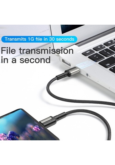 Cbtx Kuulaa Usb-C 60W Hızlı Şarj Veri Kablosu