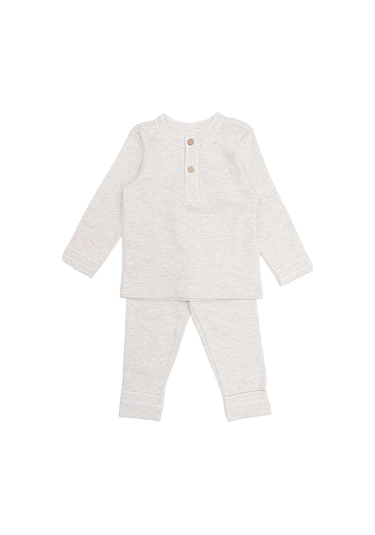 Petit Boom Casual Set Açık Gri