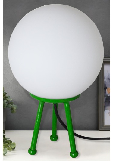 Ürgüp Tripod Abajur Yeşil Yeşil