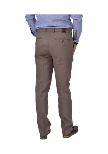 Erkek Kanvas Yazlık Pantolon Klasik 1291 Bgl-st04604 VİZON