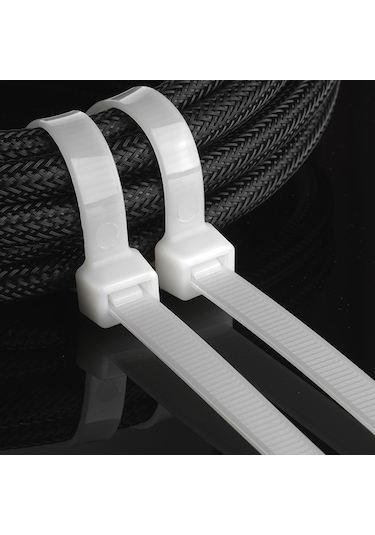 Kablo Bağı 4.5x300mm Beyaz 100 Adet