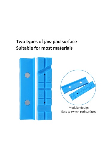 Neevoyu Magneetik Piyano Burun Koruma Şeridi, Kayma Önleyici Piyano Burun Yastığı - Mavi, 2 Adet