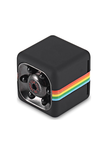 Lemestar Quelima Sq11 Mini Araç Kamerası - 960p Full Hd, Gece Görüşlü, Hareket Algılamalı, Dönebilir Klipsli