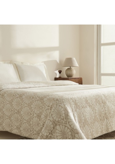 Karaca Home Muiusa Çift Kişilik Akrilik Battaniye Açık Kahve Açık Kahve