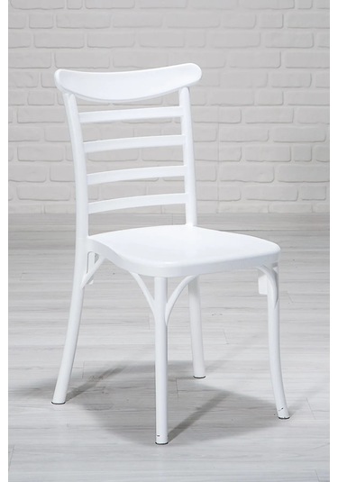 6 Adet Efes Beyaz Sandalye / Balkon-bahçe-mutfak