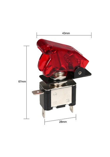 Yuntech01 12v 20a Yeşil Led Işıklı Araba Rocker Anahtarı - Yarış Araçları Ve Araç Aksesuarları Kontrolü