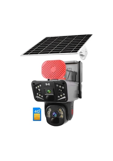 O-kam Solar Kamera 4g Sim Kartlı
