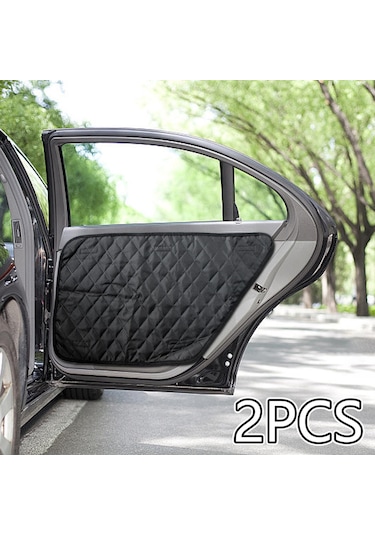 Suntek 2x Araba Kapısı Koruyucusu Köpekler İçin Arka Cam