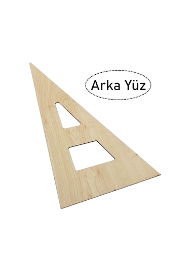 Riga Ahşap Cetvel Takımı Ahşap