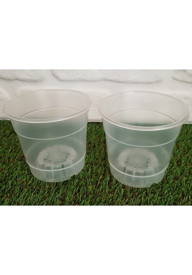 Orkide Saksısı 10 Adet 0,7Lt Orkide Üretim Saksısı Tabaksız Saksı