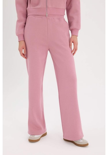 DeFacto Coool Wide Leg Eşofman Altı Beli Lastikli Geniş Bol Paça B3345AX25SPBR277 DeFacto Coool Wide Leg Eşofman Altı Beli Lastikli Geniş Bol Paça B3345AX25SPBR277