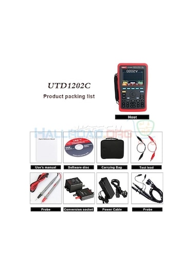 Utd1202C 200 Mhz El Tipi Dijital    Osiloskop