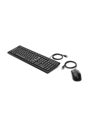 HP 160 Kablolu Q Klavye Mouse Set