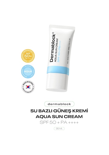 Su Bazlı Kore Güneş Kremi Aqua Sun Cream Spf 50 + Pa ++++