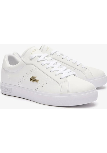 Lacoste Powercourt Kadın Beyaz Sneaker Beyaz