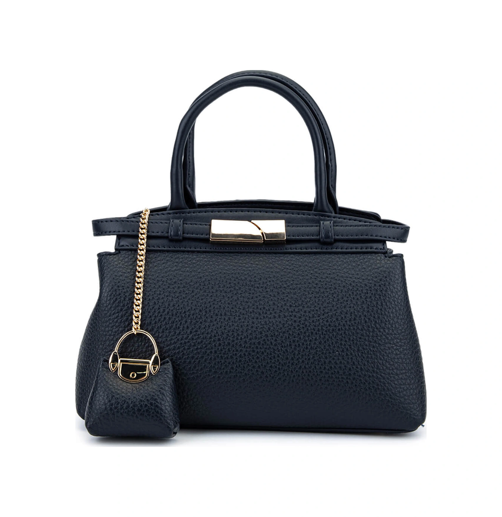 Tamer Tanca Kadın Suni Deri Lacivert Omuz Çanta 921 27150 Bn Cnt Sk25-26 Lacıvert Lacivert