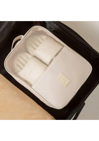 Su Geçirmez Saklama Çantası Tekerlekli Kutu Aksesuarları Bavul Düzenleyiciler Taşınabilir Ayakkabı Çantası Ev Göl Mavisi