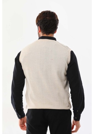 Günay Erkek V Yaka Yün Süveter 1000