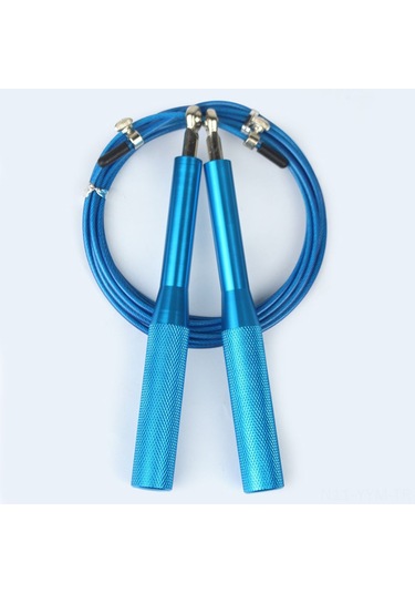 Geeksen Pembe Alüminyum Saplı Çift Rulmanlı Çelik Tel Atlama İpi - Spor Antrenmanı Ve Egzersiz İçin Diğer