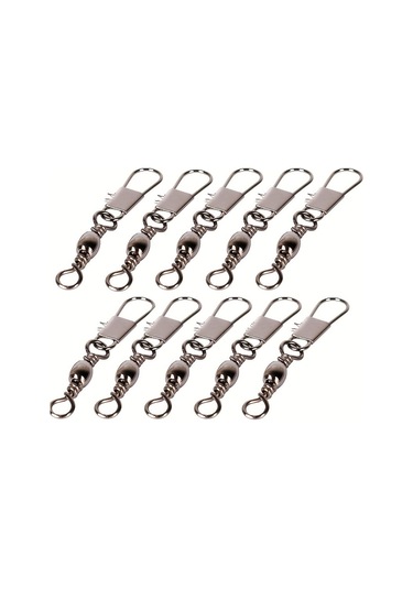 200 Parça Premium Namlu Çıtçıtlı Fırdöndüler - Pürüzsüz Ve Kolay Balıkçılık İçin Güçlü Ve Dayanıklı Balıkçılık Konektörleri